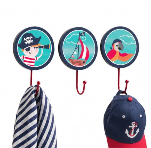 Premier Housewares Pirate Wall Hooks (1 Random)