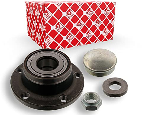 febi bilstein 34953 Wheel Bearing Kit with wheel hub and additional parts, pack of one