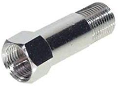 S-Conn DC - Trennglied, F-Stecker auf F-Kupplung, 100 V