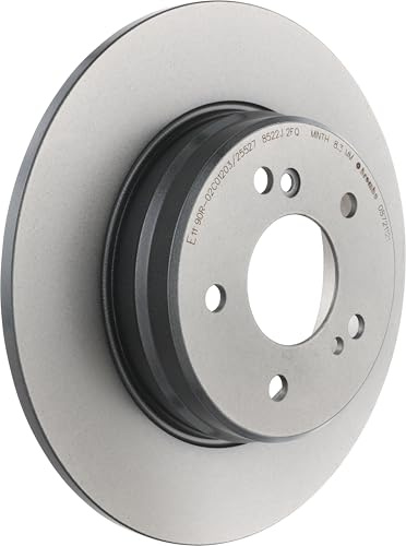 Brembo 08.7211.21 UV Coated solid Rear Brake Rotor MERCEDES-BENZ OE# A2104231012