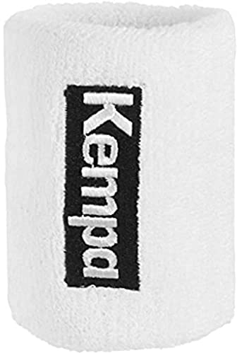 Kempa Zubehör Schweißband Lang 2er Pack, Weiß, M, 200581101