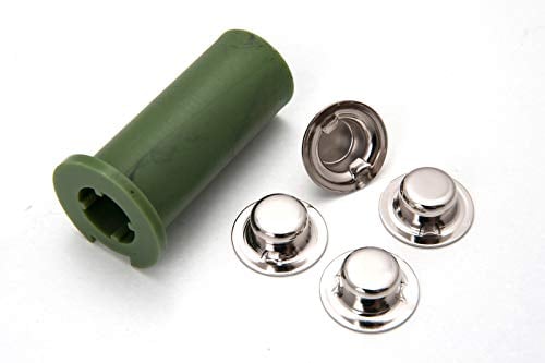 Rolly Toys Hutkappen und Montagehilfe (4 Stück, Aufschlagkappen, Ersatzteil für Rolly Toys Tretfahrzeuge, Montagewerkzeug) 10020010000