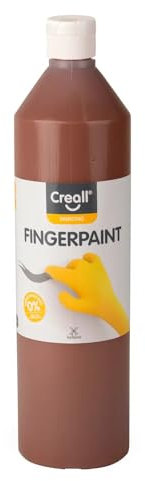 CREATIV DISCOUNT® Fingermalfarbe 750ml, braun PREISHIT