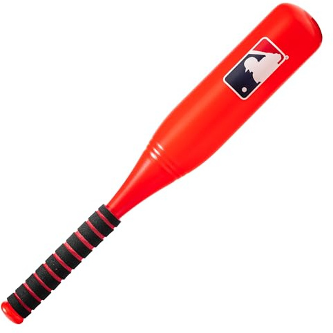 Franklin Sports MLB Kids Jumbo Plastic Bat - Red - Backyard Baseball