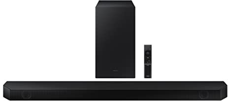 Samsung HW-Q600B 3.1.2ch Soundbar w/Dolby Audio, DTS:X, Q Symphony, Adaptive Sound, Game Pro Mode, Bluetooth Connection, Black