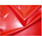 0,4 mm rotes Latex-Gummiblatt 200 cm x 200 cm Latex-Bettlaken mit geklebten Nähten, wie es ist, Einheitsgröße