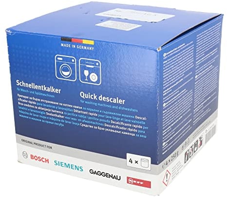 sparefixd Multipurpose Descaler, Pack of 4 to Fit Bosch Washing Machine