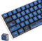 Camping ASA Pudding Custom keycap, 118 Key PBT Sublimation Blue Key Cap Set for Cherry/Gatron MX switches 60 Percent/64/61 Gaming Mechanical Keyboard(Camping Blue)