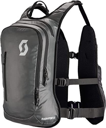 Scott Radiator Enduro Motorrad Rucksack schwarz/grau