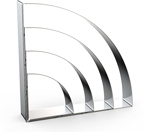 Quarter Circle Cookie Cutter Set Large - 5 Inch, 4 Inch, 3 Inch, 2 Inch - Geometric Frame Plaque Cookie Cutters Shapes Molds - Stainless Steel