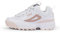 FILA Damen Disruptor CB wmn Sneaker, White-Mauve Chalk, 41 EU