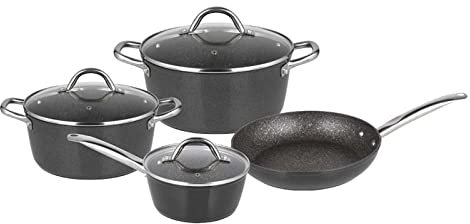 Kochtopfset 7-teilig Marie induktionsgeeignet mit Pfannenschutz Michelino