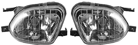 LahAir Auto Nebelscheinwerfer,Für Benz W211 2003-2006 E200 E220 E240 E280 E300 E320 E350 E420 E500 A2118201156,vordere Eckleuchte Tagfahrlicht Nebelscheinwerfer Montage