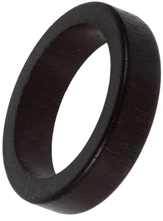 Holibanna Holzring hölzerner Bandring Fingerring Brautring Ehering aus Holz Anruf Ringe für Männer Fingerverzierung Schmuckring wild Ringe Fujian Rosenholz Fräulein