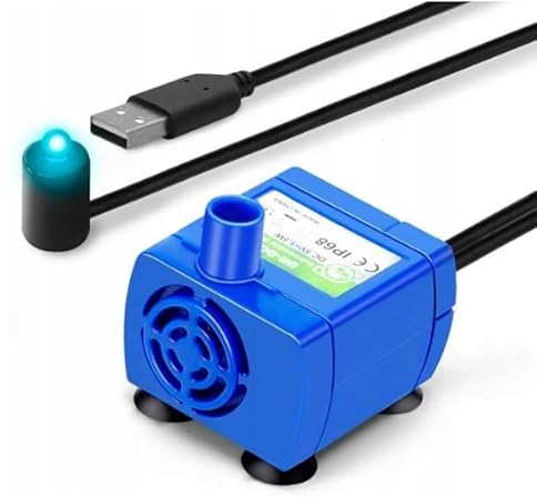 SAVE | Wasserpumpe für Katzenbrunnen - Ersatzpumpe für Trinkbrunnen für Katzen - Katzen Trinkbrunnen