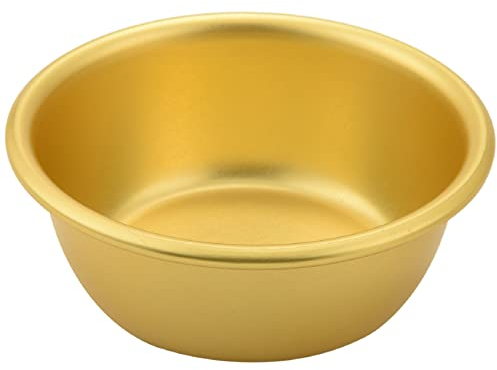 Fowecry 300 Ml Koreanische Wein Schale Leichte und Aluminium Schale Perfekt für Grill Partys, Camping und Alle Gelegenheiten, 4 StüCk