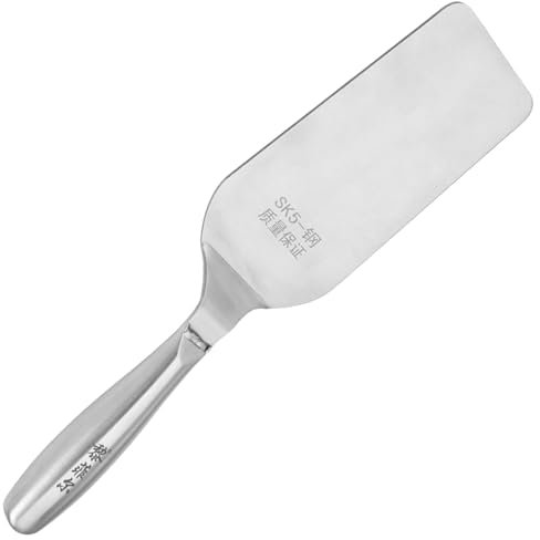 Maurerkelle - Bodenkelle aus Edelstahl | flaches Mauerwerkzeugwerkzeug mit Komfortgriff | Betonwerkzeuge zum Verfugen | Maurerkelle in Berliner Form