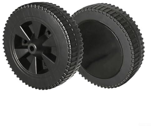 2 ruote di ricambio per barbecue a gas per Charbroil da 17,8 cm, diametro esterno 170 mm, altezza 40 mm, diametro foro 8-10 mm (177 mm)
