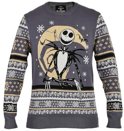 Elbenwald Maglione a Maglia Natale in Vari Disegni per Uomini Donne Unisex Cotone Multicolore
