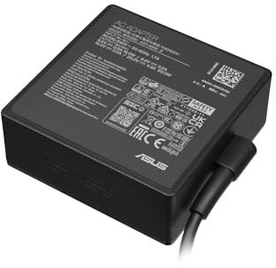 Asus 0A001-01290200 Original USB-C Chargeur 90 Watts pour B5602CBA, M5602QA, UX3404VA, VivoBook S 16X M5602RA, ExpertBook B5 B5602CBN, ZenBook 14X UX3404VA