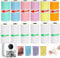 12 Rouleaux Appareil Photo Impression Papier, Rouleau thermique, Rouleaux Appareil Photo Enfant Auto-Adhésif Rouleau, Sans Encre, Papier Thermique pour Enfantspour Mini Imprimante (57 x 25MM)