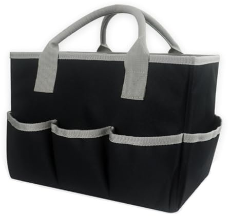 DZOZO Desktop File Folder Tote Storage Organizer Art Craft Storage Bag Foldable Gardening Tool Bag Teacher Office Supplies Bag Art Organizer Storage Craft Tote Bag