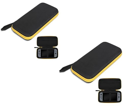 1-3 pièces Étui de Transport pour Console Portable, Sac de Rangement Rigide pour Console de Jeu rétro Portable pour Retroid Pocket 3 3 Plus Anbernic RG505 RG552 TRIMUI Smart Pro RGB10MAX2 (2 pièces)