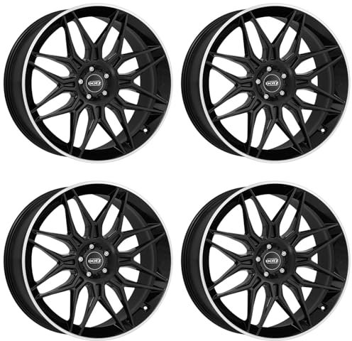 4x Dotz Felgen LongBeach dark 9.5Jx22 ET32 5x112 kompatibel mit Volkswagen Touareg