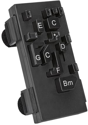 Gitarren-Akkord-Presser für 91,4-104,4 cm Akustikgitarren | Anfänger-Gitarrenhilfe Akkorde Lernwerkzeug | Komfortables Drücken & Korrektes Handpositionstraining