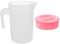Sosoport Jarra de de Gran Capacidad Jarra de Agua Fría Recipiente para Bebidas Frías Diseño Elegante para Fiestas y Reuniones 2