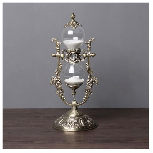 Sablier Antique, cadeau décoratif, Souvenir, cadeaux créatifs uniques, 15 Minutes(Tyrant Golden)