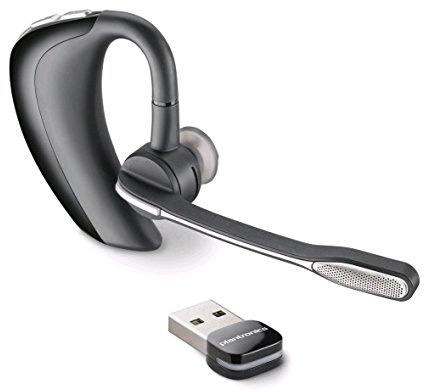 Plantronics B230 Monoaural Crochet d'oreille Argent Casque avec Microphone (Centre d'appel/Bureau, Monophonique, Crochet d'oreille, Argent, 9 m, Intraaural)