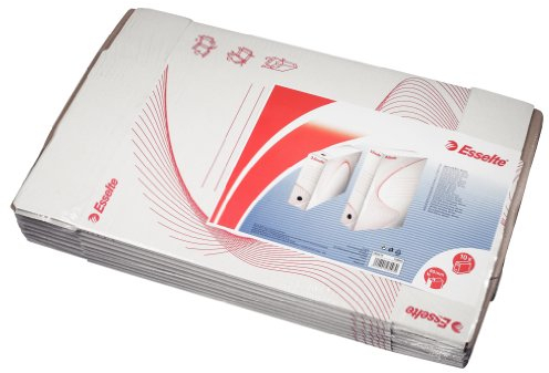 Esselte 80 mm Archiving Box - White, Pack of 10