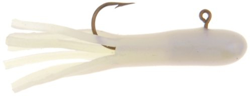 Berkley PowerBait Pre-Rigged Atomic Tubes Angelköder, Perle, unwiderstehlicher Duft & Geschmack, fertig zum Fischen, ideal für Forellen, Panfish und mehr