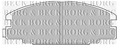 Borg & Beck BBP1476 Brake Pads To Fit Izuzu Trooper/GM Brava 90-02
