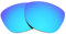 Revant Lentes de Repuesto Compatibles con Gafas de Sol Oakley Frogskins, No Polarizados, Azul Hielo MirrorShield