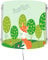 CreaDesign WA-1057, Fuchs, Kinderzimmer Wandlampe personalisiert mit Namen, Nachtlicht/Schlummerlicht für Steckdose, E14, 22 x 22,5 x 8,5 cm