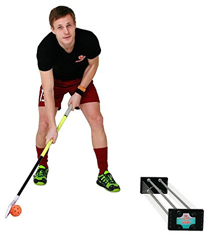 My Floorball Passer - The Ultimate Passing Training Aid | Ball Rebounder for Unihockey Skills, Floor Ball Innebandy, Pass Trainer for Salibandy and Florbal