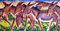 Kunstdruck/Poster: Franz Marc Eselsfries - hochwertiger Druck, Bild, Kunstposter, 75x40 cm