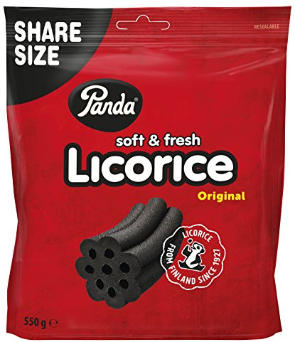 10x PANDA LICORICE ORIGINAL 550g