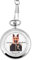 Excellanc Taschen-Uhr mit Kette Unisex Motiv Analog Quarz 4000024 (Schäferhund)