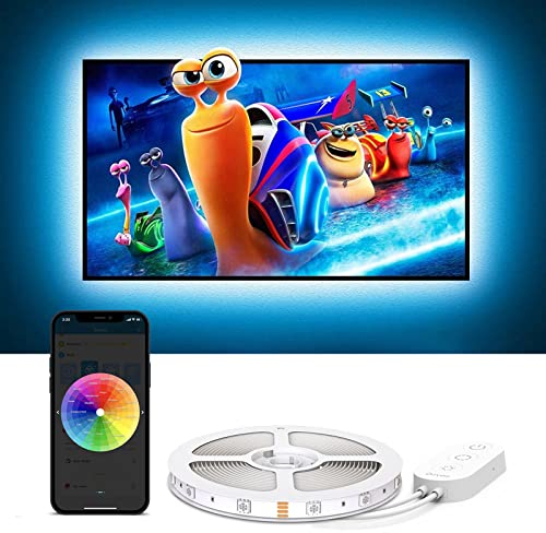 Govee LED TV Backlights, LED Strip Light for Television, Works with Alexa Google Home, USB Powered for 40-60in Television 2 x 50cm + 2 x 100cm