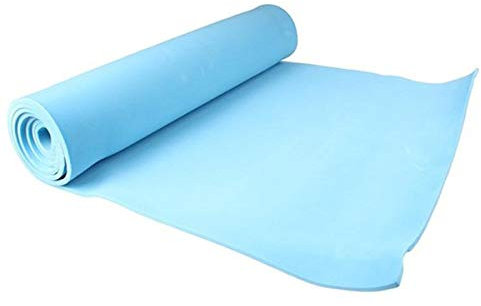 Camping Mat with Insulated Base Blue 180 x 50 x 5 mm