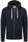Charles Wilson Felpa Original da Uomo con Cappuccio in Misto Cotone con Zip (X-Large, Graphite (0819))