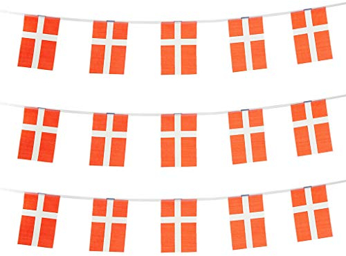 Mflagperft Dänemark Flaggen Dänische Dogge Kleine Flagge Dekoration Denmark Flag Banner