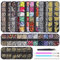 Artdone 9 Boxes Nail Rhinestones, Nail Art Supplies Kit with Tweezers, Rhinestone Picker Dotting Pen