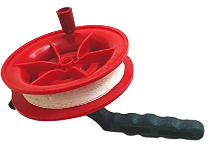 Winder Kite String, Drachenschnur Seilwinde Seilrolle mit 100m Drachenschnur, Kite Bedarf Outdoor Spielzeug, für Kinder Erwachsene DIY Drachen Workshops (100m)