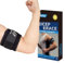 Kompressionsbandage für Bizeps- und Trizepssehnenentzündung, Schmerzlinderung bei Bizeps- und Trizeps-Muskelzerrungen, Oberarmstütze (L/XL, Breite 10,2 cm)