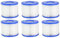 Mallez Hot Tub Filter, Replacement Filter Cartridge for Bestway Filter Size VI, for All Lay-Z-Spa Models - Paris Miami Vegas Monaco Palm Spring Cancun Helsinki etc.