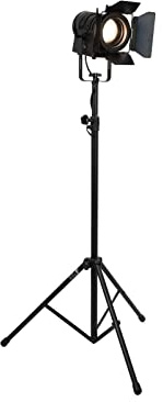 EUROLITE Set LED THA-40PC TRC + Stativ | Lüfterloser PC-Scheinwerfer mit 57-W-Weißlicht-LED inklusive Boxenhochständer